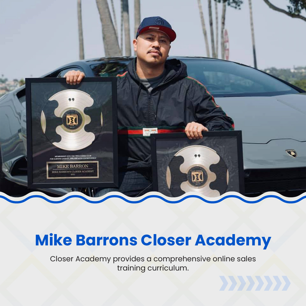 Mike Barrons Closer Academy Headshots