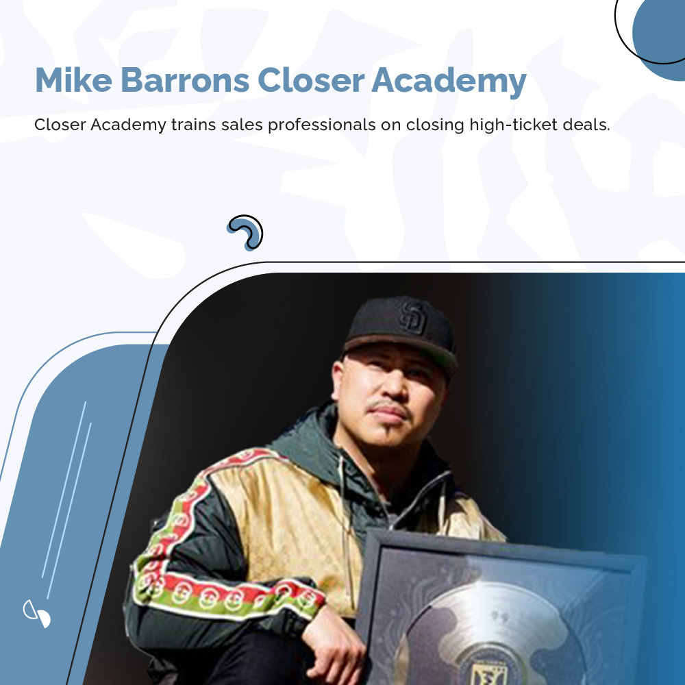 Mike Barrons Closer Academy Photo